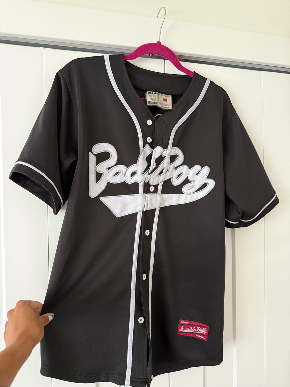 Authentic Invisible Bully #72 Bad Boy Biggie Baseball Jersey Size Medium - Picture 2 of 7